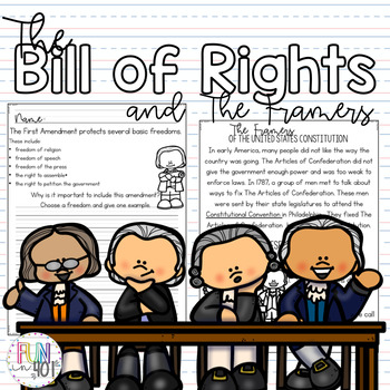the united states constitution and bill of rights for kids
