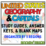 The United States - Geography and State Capitals