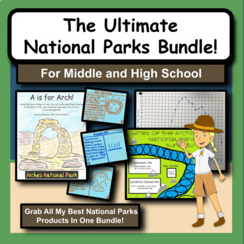 Preview of The United States National Parks General Science Activity Bundle!