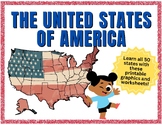 The United States of America - Memorizing Names, Capitals,