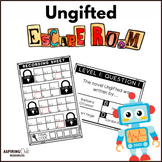 Ungifted Novel Study Gordon Korman Escape Room for Middle School