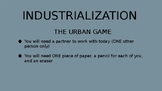 The Urbanization Game - Industrial Revolution Partner Activity