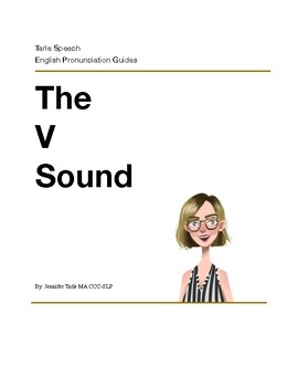 Preview of The V Sound - Pronunciation Practice eBook with Audio