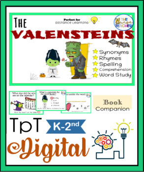 Preview of The Valensteins Reading Comprehension | Speech Therapy l Spring Small Group