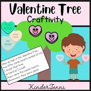 The Valentine Tree Craftivity with Finger Play Poem by KinderJenni