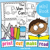 Word Family Printable Reader - The Van Can - Print Cut Mak