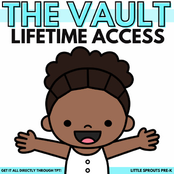 Preview of The PreK VAULT | Bundle of Printable Preschool and PreK Activities
