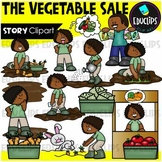 The Vegetable Sale - Short Story Clip Art Set {Educlips Clipart}