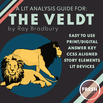 Preview of The Veldt (1950) Lit Guide | Ray Bradbury  | Literary Analysis | AI | Technology