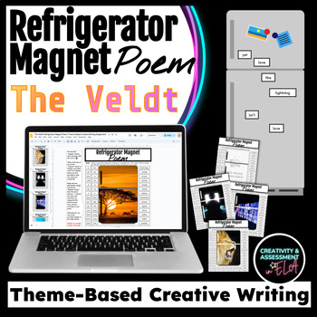 Preview of The Veldt Refrigerator Magnet Poem Theme-Based Creative Writing Activity Project
