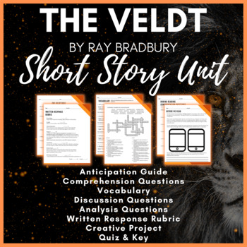 Preview of The Veldt by Ray Bradbury