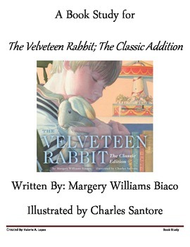 Preview of The Velveteen Comprehension Packet- A Book Study