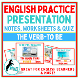 The Verb - To Be - ESL English Learners - Presentation, Pr