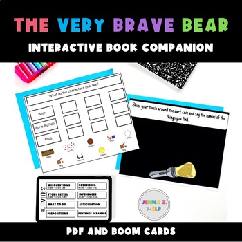 Preview of The Very Brave Bear Book Companion