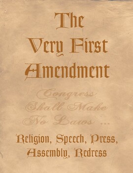 Preview of The Very First Amendment