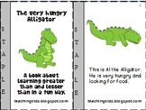 The Very Hungry Alligator - A mini book for understanding 