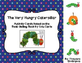 Preview of The Very Hungry Caterpillar: 64 RI.K.2 Task Cards (Best-Seller by Eric Carle)