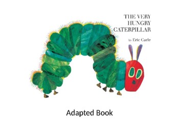 Preview of The Very Hungry Caterpillar