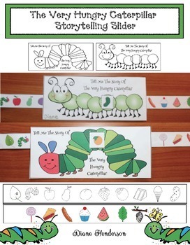 Preview of The Very Hungry Caterpillar Activities Sequencing & Retelling Caterpillar Craft