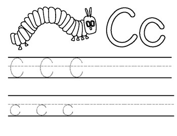The Very Hungry Caterpillar Activity Bundle - Letter Cc by Pre-K Friends