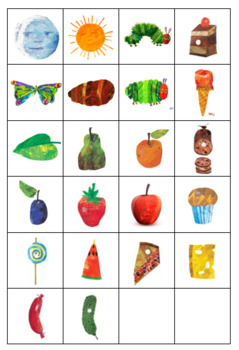Preview of The Very Hungry Caterpillar Adapted Book