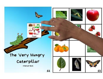 Preview of The Very Hungry Caterpillar Adapted Book