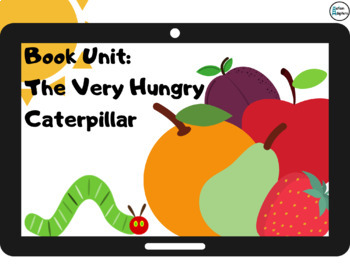 Preview of The Very Hungry Caterpillar Book Companion (digital & printable)