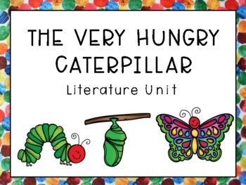 Preview of The Very Hungry Caterpillar  [Literature Unit]