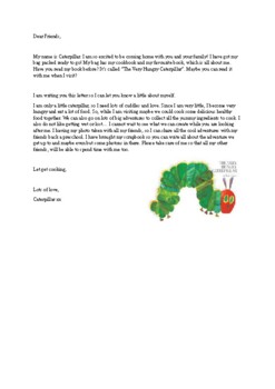 Preview of The Very Hungry Caterpillar Cook Book Letter