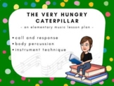 The Very Hungry Caterpillar Elementary Music Lesson Plan f