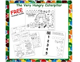 The Very Hungry Caterpillar - FREE Printables - coloring p