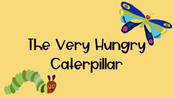 Preview of The Very Hungry Caterpillar Google Slides Pack