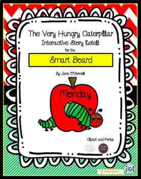 Preview of The Very Hungry Caterpillar Interactive Story Retell