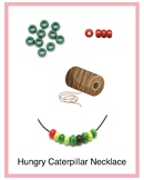The Very Hungry Caterpillar Necklace Craft