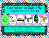 Caterpillar to Butterfly Sequence Craftivity