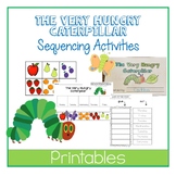 The Very Hungry Caterpillar - Sequencing Activities and Wo
