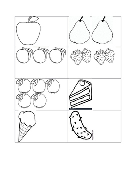 Preview of The Very Hungry Caterpillar Sequencing Printable