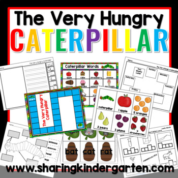 Preview of The Very Hungry Caterpillar Activities and Sequencing Printables