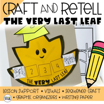 Preview of The Very Last Leaf Story Retelling (Story Sequencing) CRAFT