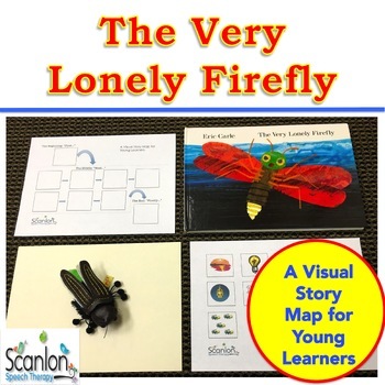 Preview of The Very Lonely Firefly: Story Map for Sequencing and Storytelling