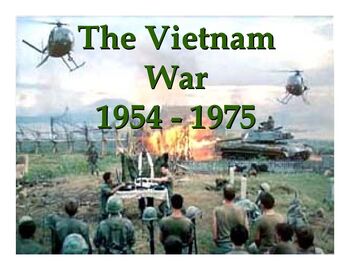 The Vietnam War (1945–1975) Quiz by Skill Tutoring Services | TPT