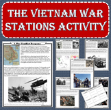 The Vietnam War Stations Activity (Print and Digital Formats)