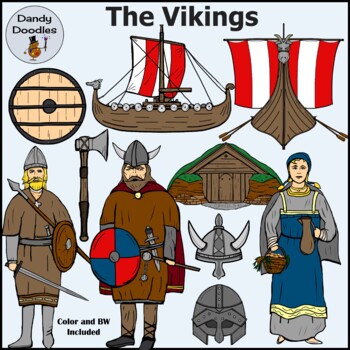 Preview of The Vikings Clip Art