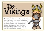 The Vikings Information Poster Set