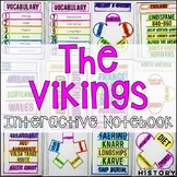 The Vikings Interactive Notebook Graphic Organizers Middle Ages