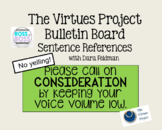 The Virtues Project Reference Sentences (with virtuous & n