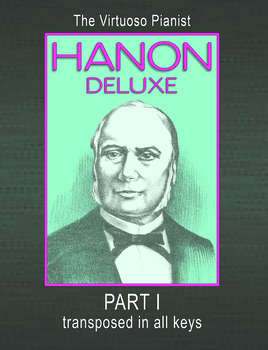 Preview of PIANO - The Virtuoso Pianist by C. L. HANON - Part 1 transposed in all keys