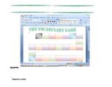 The Vocabulary Board Game