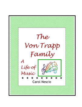 Preview of The Von Trapp Family A  Life Of Music ~ Overhead + Movie Questions + Word Search