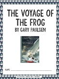The Voyage of the Frog by Gary Paulsen Novel Packet